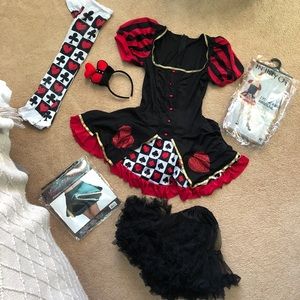 Queen of Hearts Halloween Costume